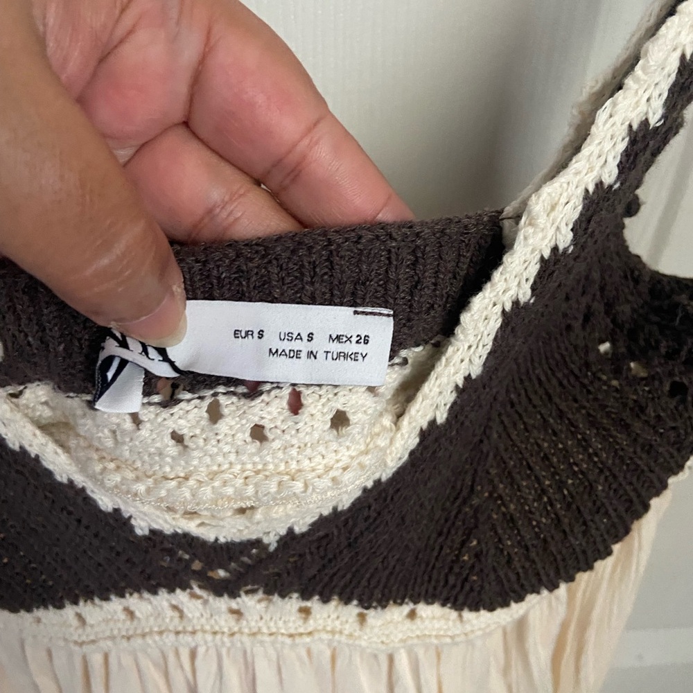 Adorable knitted Zara Top/mini dress - Picture 5 of 5